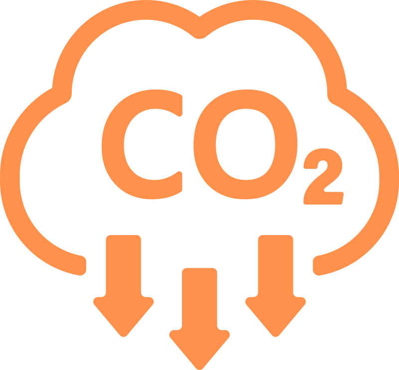 Less Carbon Foot Print